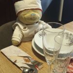 hajánek při štědrovečerní večeři