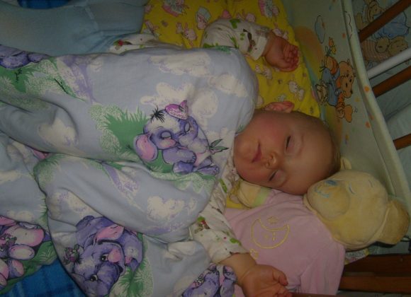 já jako malá s hajánkem